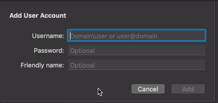 microsoft remote desktop mac connection refused